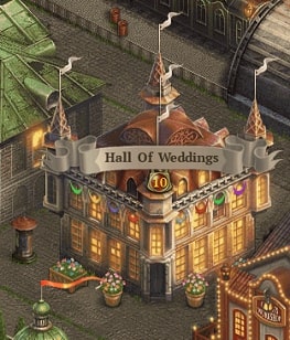 Hall of Weddings in Summer